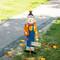 36" GlitzHome® Happy Harvest Scarecrow Yard Stake